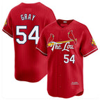 St. Louis Cardinals #54 Sonny Gray Player Red City Connect Limited Fdoa Stitched Jerseys