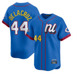 C.Reds #44 Elly De La Cruz Player Blue National League All-Star Edition Limited Gdoa Stitched Jerseys
