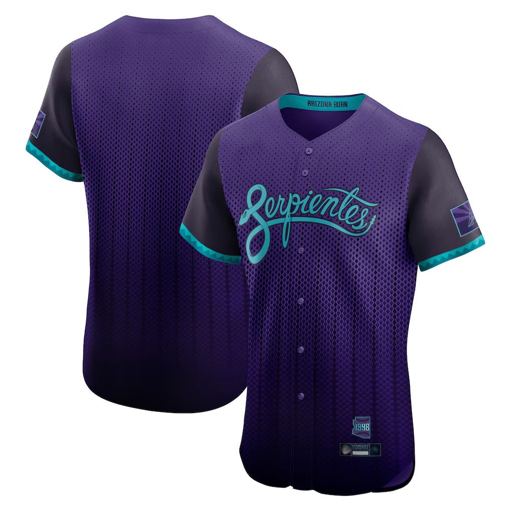 A.Diamondbacks ## Diamondbacks Blank Player Purple 2025 City Connect Limited Elite Home Game Gdoa Stitched Jerseys