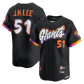 SF.Giants #51 Jung Hoo Lee Player Black 2025 City Connect Home Limited Fdoa Stitched Jerseys
