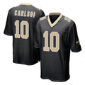 NO.Saints #10 Daniel Carlson Player Black Home Game Gdoa Stitched Jerseys