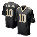 NO.Saints #10 Daniel Carlson Player Black Home Game Gdoa Stitched Jerseys