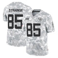 J.Jaguars #85 Brenton Strange Player Arctic Camo Salute To Service Limited Game Gdoa Stitched Jerseys