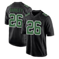 P.Eagles #26 Saquon Barkley Player Carbon Green Fashion Home Game Gdoa Stitched Jerseys