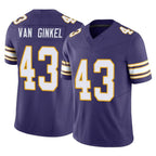 M.Vikings #43 Andrew Van Ginkel Player Purple Limited Classic Vapor F.U.S.E. Home Game Gdoa Stitched Jerseys