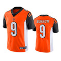 C.Bengals #9 Joe Burrow Player Orange Limited Home Game Gdoa Stitched Jerseys