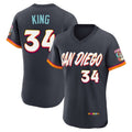 S.Diego Padres #34 Michael King Player Obsidian 2026 City Connect Home Limited Elite T-shirt Fdoa Stitched Jerseys