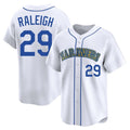 S.Mariners #29 Cal Raleigh Player White Pitch Fashion Game Fdoa Stitched Jerseys
