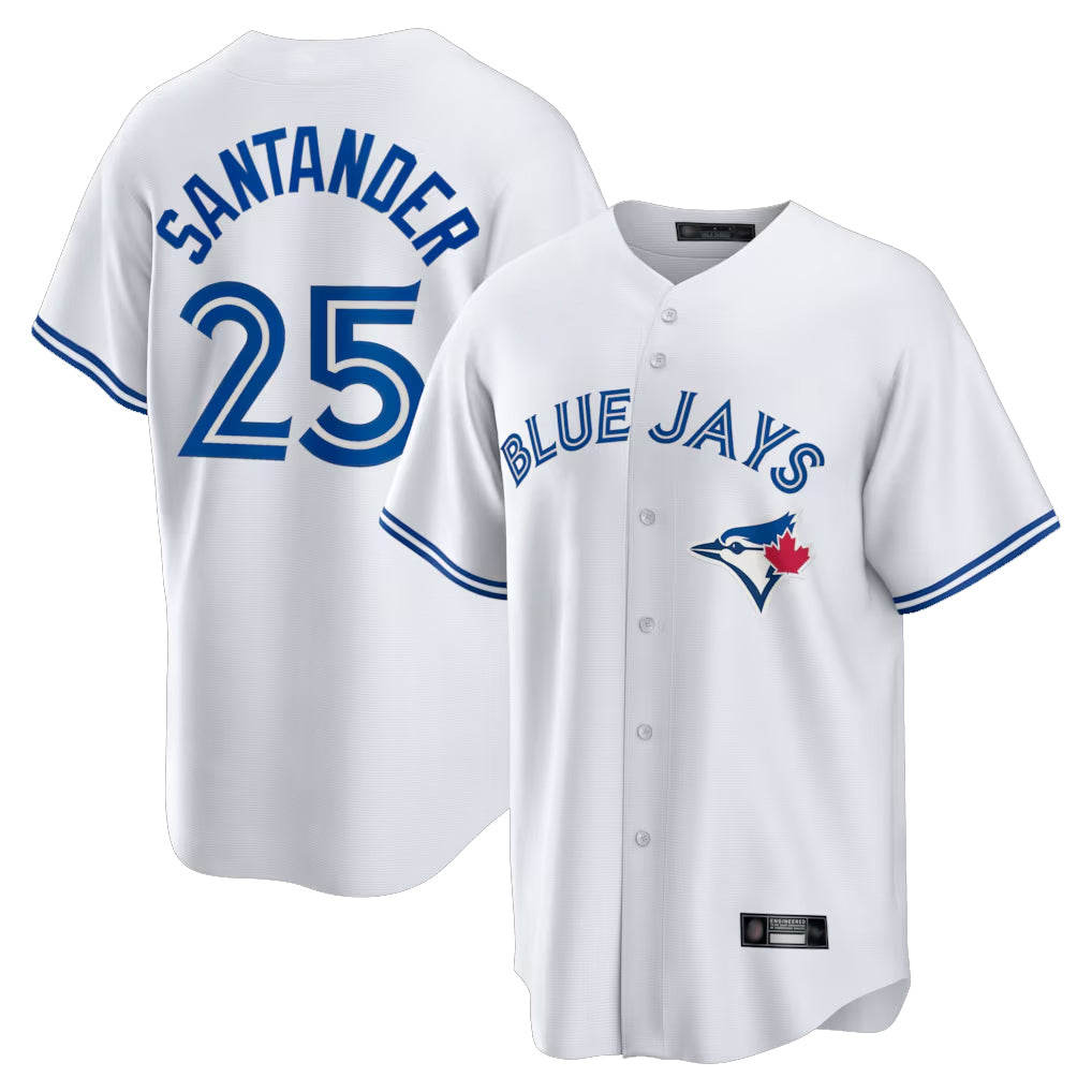T.Blue Jays #25 Anthony Santander Player White Game Fdoa Stitched Jerseys