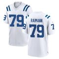 IN.Colts #79 Bernhard Raimann Player White Home Game Gdoa Stitched Jerseys