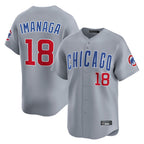 C.Cubs #18 Shota Imanaga Player Gray Road Limited Home Gdoa Stitched Jerseys