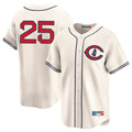 C.Cubs #25 Mois¨¦s Ballesteros Player Cream Field of Dreams Limited Home Game Gdoa Stitched Jerseys