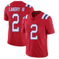 NE.Patriots #2 Harold Landry III Player Red Vapor Untouchable Home Game Gdoa Stitched Jerseys