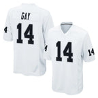 LV.Raiders #14 Matt Gay Player White Home Game Gdoa Stitched Jerseys