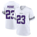 M.Vikings #23 James Pierre Player White Alternate Home Game Gdoa Stitched Jerseys