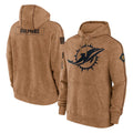 M.Dolphins ## Dolphins Blank Player Brown Salute to Service Hoodies Limited Game Gdoa Stitched Jerseys