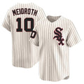 C.White Sox #10 Chase Meidroth Player Cream Cooperstown Collection Limited Home Gdoa Stitched Jerseys