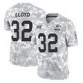 GB.Packers #32 MarShawn Lloyd Player Arctic Camo Salute To Service Limited Gdoa Stitched Jerseys