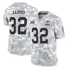 GB.Packers #32 MarShawn Lloyd Player Arctic Camo Salute To Service Limited Gdoa Stitched Jerseys