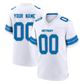 Custom D.Lions White Alternate Home Game Any Name & Numbers Gdoa Stitched Jerseys