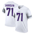 M.Vikings #71 Christian Darrisaw Player White Alternate Legend Home Game Gdoa Stitched Jerseys