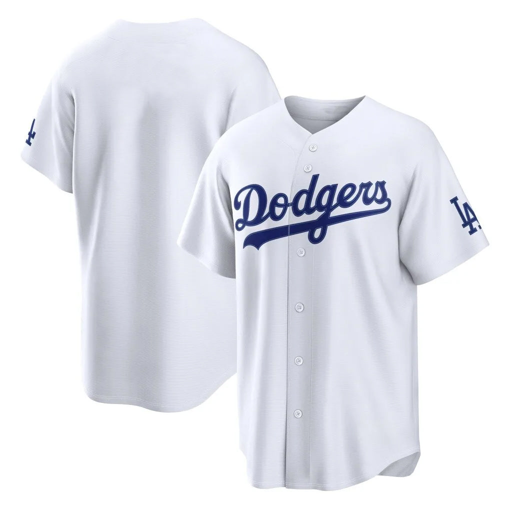 LA.Dodgers ## Dodgers Blank Player White Home Game Fdoa Stitched Jerseys