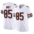 C.Bears #85 Cole Kmet Player White Vapor F.U.S.E. Limited Home Game Gdoa Stitched Jerseys