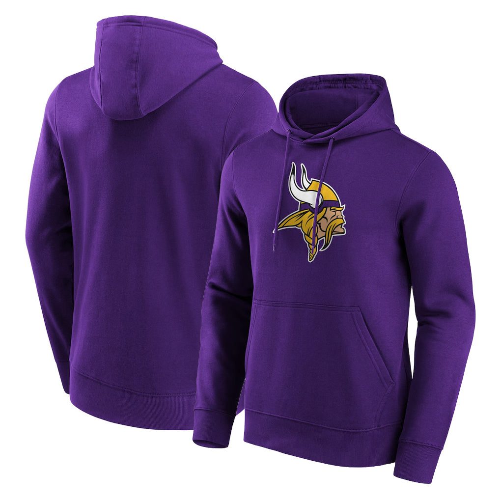 M.Vikings ## Vikings Blank Player Purple LOGO Pullover Hoodies Home Game Gdoa Stitched Jerseys