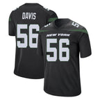 NY.Jets #56 Demario Davis Player Stealth Black Home Game Gdoa Stitched Jerseys
