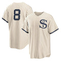 C.White Sox #8 Kyle Teel Player Cream Field of Dreams Home Game Gdoa Stitched Jerseys