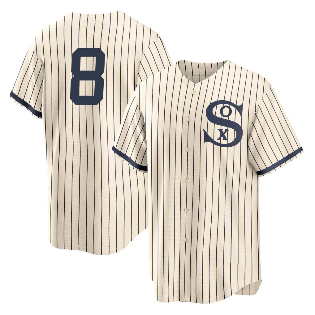 C.White Sox #8 Kyle Teel Player Cream Field of Dreams Home Game Gdoa Stitched Jerseys