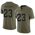 A.Cardinals #23 Sean Murphy-Bunting Player Olive Salute To Service Gdoa Stitched Jerseys