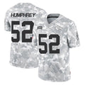KC.Chiefs #52 Creed Humphrey Player Arctic Camo Salute To Service Limited Game Gdoa Stitched Jerseys