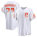 SF.Giants #73 Randy Rodriguez Player White City Connect Home Game Fdoa Stitched Jerseys