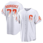 SF.Giants #73 Randy Rodriguez Player White City Connect Home Game Fdoa Stitched Jerseys