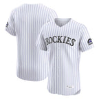 C.Rockies ## Rockies Blank Player White Limited Elite Home Gdoa Stitched Jerseys