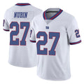 NY.Giants #27 Tyler Nubin Player White Color Rush Home Game Gdoa Stitched Jerseys