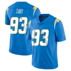 LA.Chargers #93 Teair Tart Player Blue Limited Vapor Untouchable Home Game Gdoa Stitched Jerseys