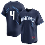 C.Cubs #4 Pete Crow-Armstrong Player Navy City Connect Limited Home Gdoa Stitched Jerseys
