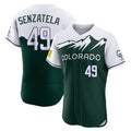 C.Rockies #49 Antonio Senzatela Player Green City Connect Limited Elite Home Gdoa Stitched Jerseys