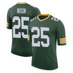 GB.Packers #25 Keisean Nixon Player Green Limited Classic Home Game Gdoa Stitched Jerseys