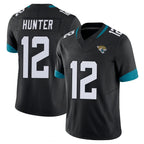 J.Jaguars #12 Travis Hunter Player Black Vapor F.U.S.E. Limited Home Game Gdoa Stitched Jerseys