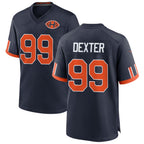 C.Bears #99 Gervon Dexter Sr Player Navy 2026 Rivalries Collection Home Game Gdoa Stitched Jerseys