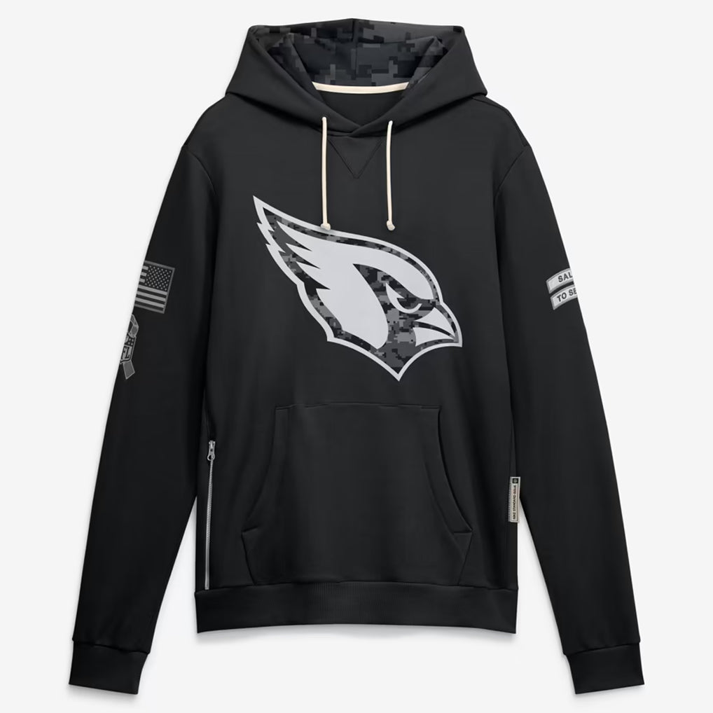 A.Cardinals 2026 Black Logo Pullover Hoodies Limited Game Gdoa Stitched Jerseys