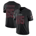 A.Falcons #65 Matthew Bergeron Player Black Impact Limited Game Gdoa Stitched Jerseys