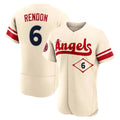 LA.Angels #6 Anthony Rendon Player Cream City Connect Limited ELite Home Fdoa Stitched Jerseys