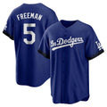 LA.Dodgers #5 Freddie Freeman Player Royal City Connect Home Game Fdoa Stitched Jerseys