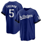 LA.Dodgers #5 Freddie Freeman Player Royal City Connect Home Game Fdoa Stitched Jerseys