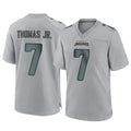 J.Jaguars #7 Brian Thomas Jr. Player Gray Atmosphere Fashion Home Game Gdoa Stitched Jerseys