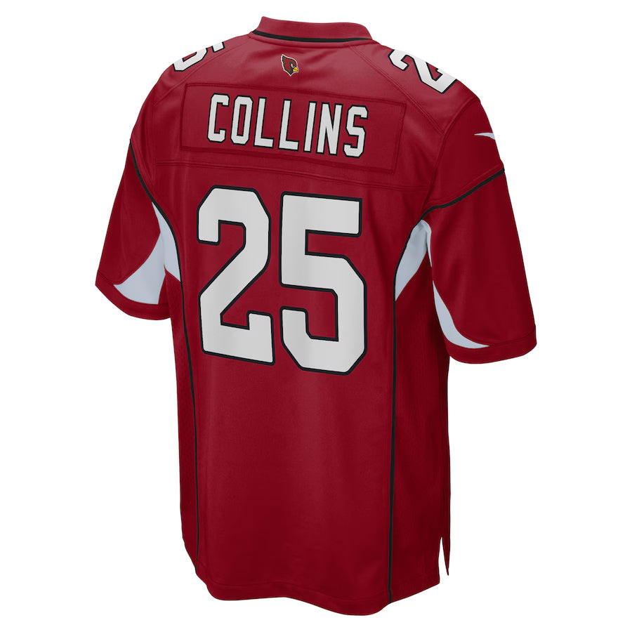 A.Cardinals #25 Zaven Collins Player Cardinal Game Gdoa Stitched Jerseys